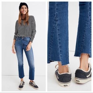 Madewell Cali Demi-Boot Kemper Back Seam Jeans 28